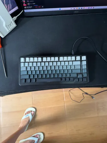 TECLADO GAMER MECÂNICO ATTACK SHARK M86