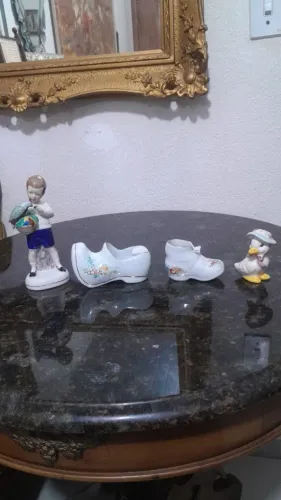 Kit bibelos porcelana 