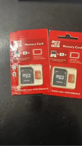 2 Cartão de memória de 64 gb novos