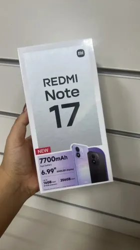 XIAOMI REDMI NOTE 17 8/256 GIGAS NOVO LACRADO - 