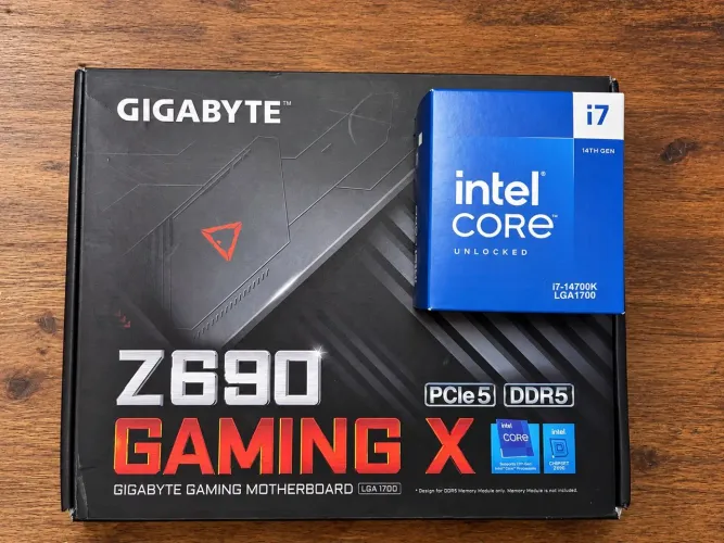 Kit i7-14700K + Gigabyte Z690 Gaming X DDR5