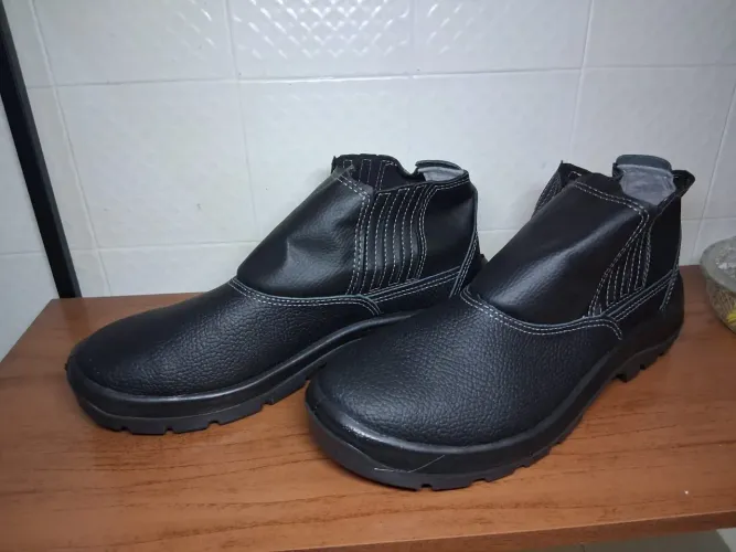 Botina de segurança,bico de plastico, vulcaflex