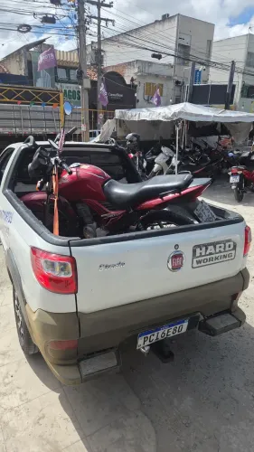   reboque de moto e transporte de mercadoria 