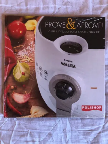 Livro de receitas air fryer Walita Polishop