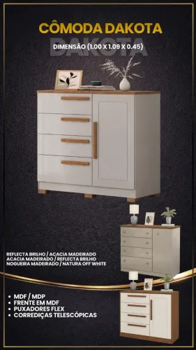 Cômoda Dakota