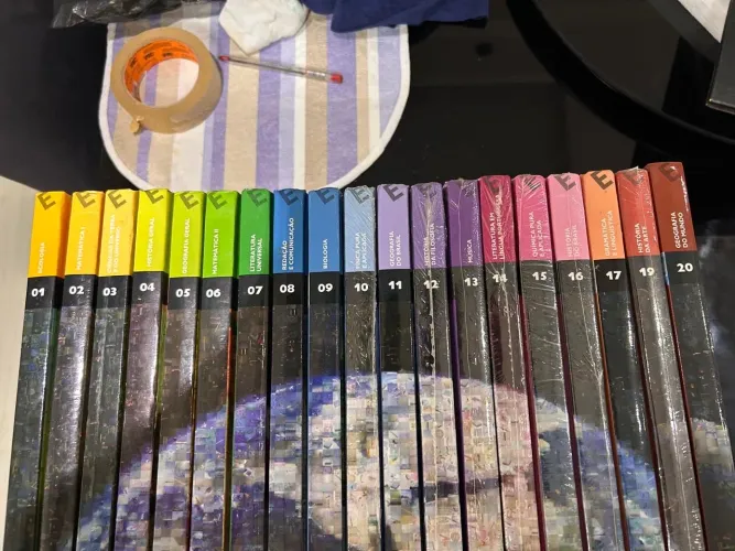 Enciclopédia do Estudante - Editora Moderna | Coleção Completa com 20 Volumes
