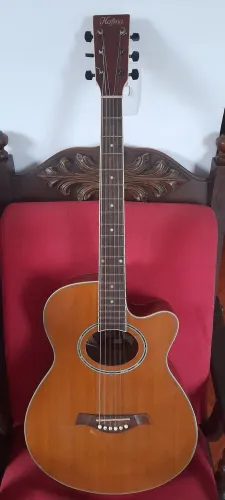 Violão hofma elétrico ótimo estado pronto pra uso