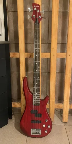 Contra Baixo Condor BX-44 4 Cordas Vermelho - Ótimo Estado