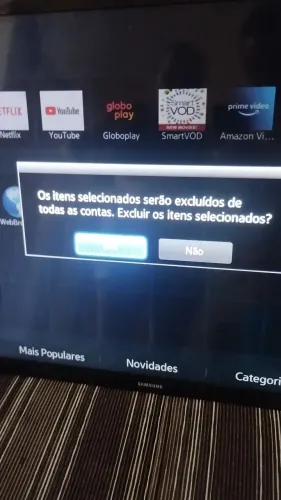 Televisão smart 32 Samsung