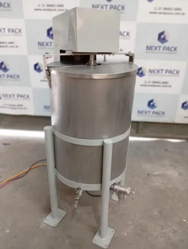 REATOR PARA FABRICAÇÃO DE PRODUTOS VISCOSOS 70L- USINOX
