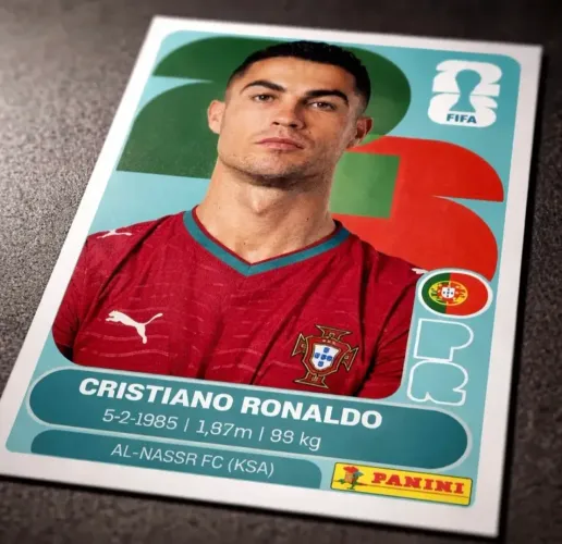 Figurinha Cristiano ronaldo