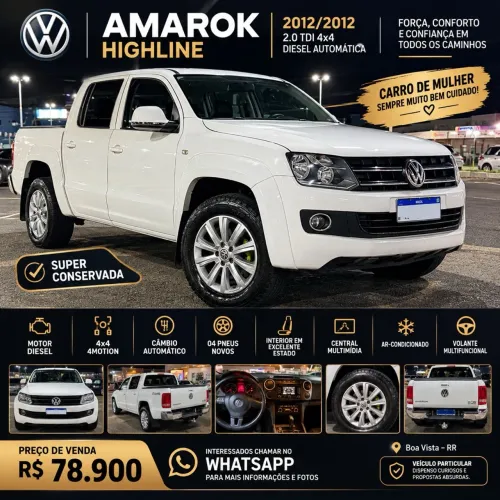 Volkswagen Amarok High.cd 2.0 16V TDI 4X4 Dies. AUT 2012