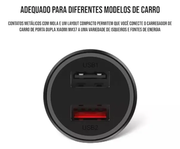 Fonte Carregador Veicular Xiaomi Turbo Curitiba Centro