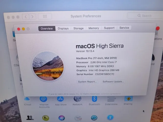 Macbook 17 polegadas core i7
