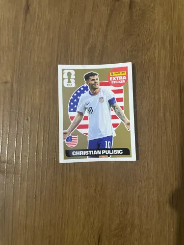 Extra Sticker - Christian Pulisic Dourada