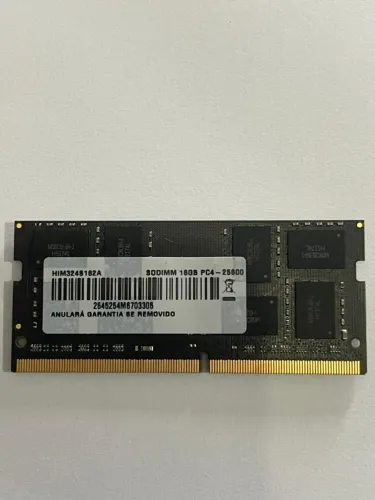memoria para notebook 16GB DDR4 3200mhz nacional s/nova garantia e nf