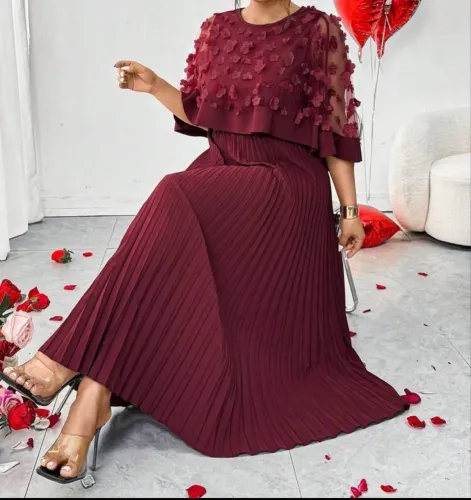 Vestido marsala Gg