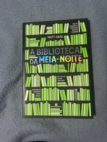 Livro A biblioteca da meia noite