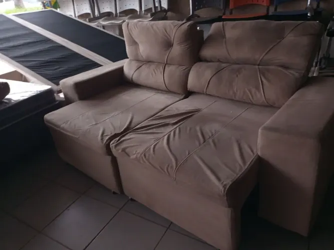 Usado sofá retrátil 2 MTS novinho