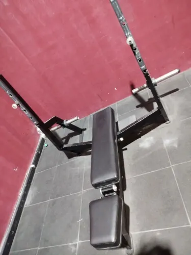 Rack supino para anilha olimpica - Stenflex 