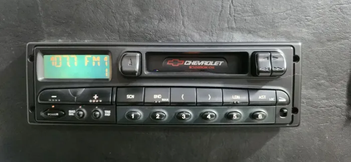 Rádio toca-fitas chevrolet DC602