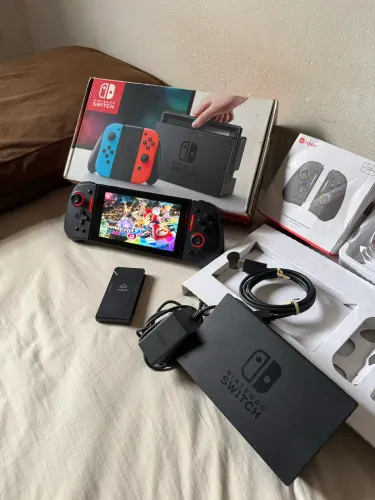 Nintendo Switch dsblq impecável ( aceita trocas )