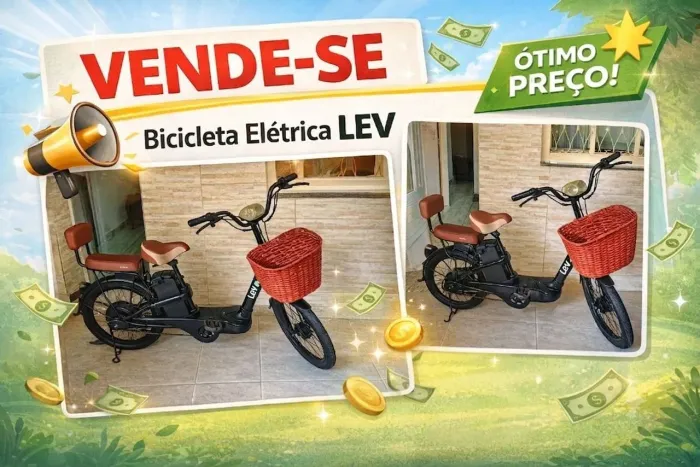 Bicicleta Elétrica Lev
