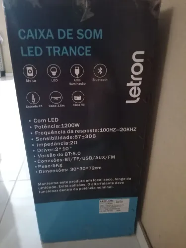 Vendo caixa de som