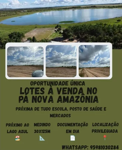 Lotes no PA Nova Amazônia