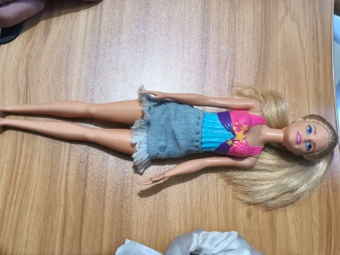 Lote duas bonecas barbie cabelos cheios