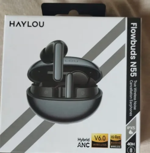 Fone de ouvido bluetooth Haylou Flowbuds N55