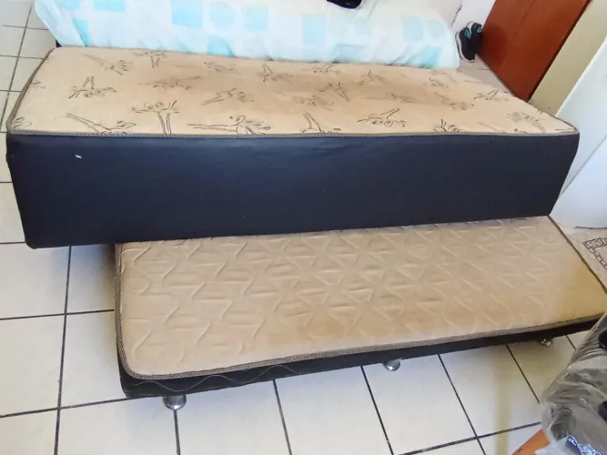 Cama solteiro dupla