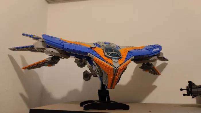 Lego Marvel guardiões da galáxia nave Milano