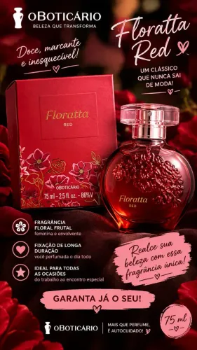 Vendo perfume Floratta da O Boticário por apenas 135