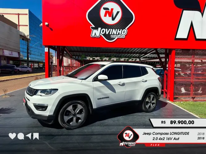 Jeep Compass Longitude 2.0 4X2 Flex 16V Aut. 2018