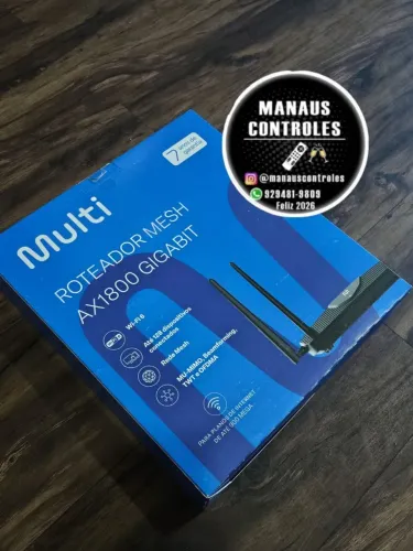 Roteador, wi-fi 6 ( novo) R$300 valor a vista 