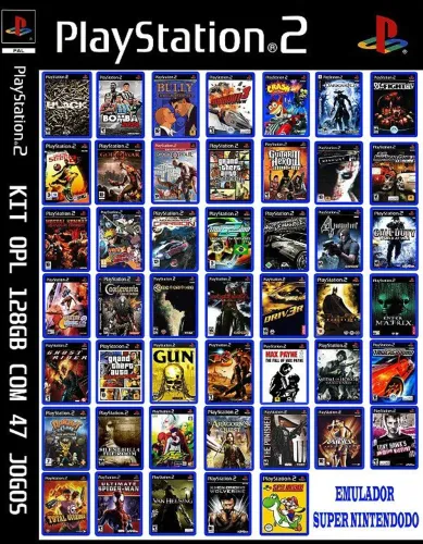 Jogos de PS2 ps1 ps3 ps4 Xbox Pc Wii bomba patch gta 