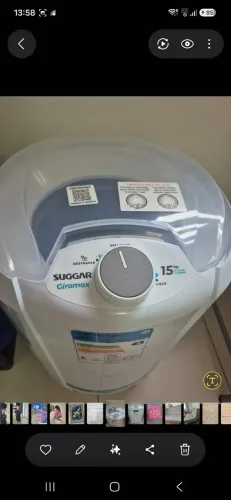 Centrífuga de roupas Suggar