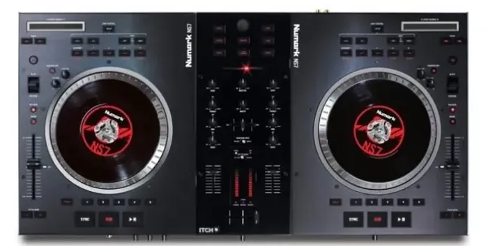 Controladora numark NS7 ITCH Serato (semi nova * Denis