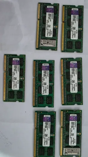 Lote 7 Memórias Ram - Kingston DDR3