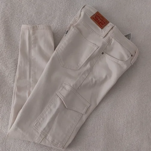 calça eskinny cargo 34