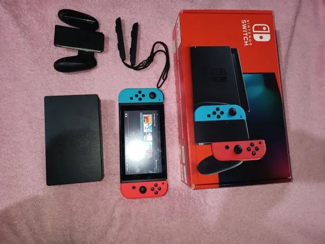 Nintendo switch V1 desbloqueado + jogos