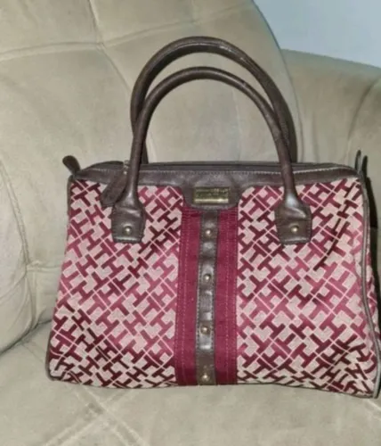 bolsa original tommy hilfiger vinho
