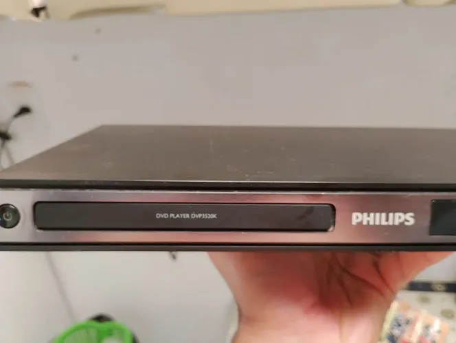 DVD Player DVP3520K Philips com entrada RCA