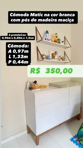 Vendo Cômoda Matic com duas Pratelerias