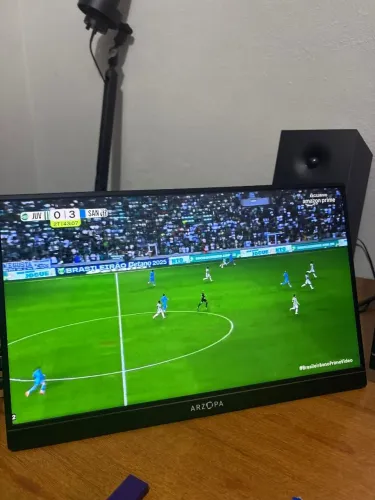 Arzopa Z1C Cinza-monitor portátil100%srgb de 16.1 polegadas 1080pFHD 60HZ LACRADO NA CAIXA