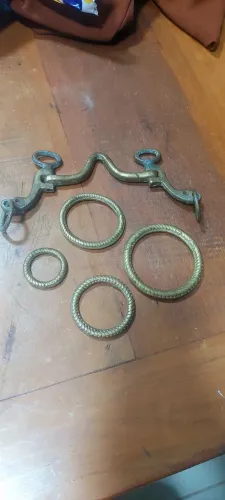 Peças de arreio antigo para colecionadores