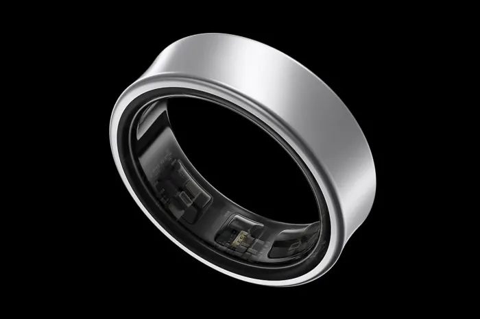 Galaxy Ring - Titânio Prata (Tamanho 8 | Aro 17) - Novo<br>Titânio Prata T