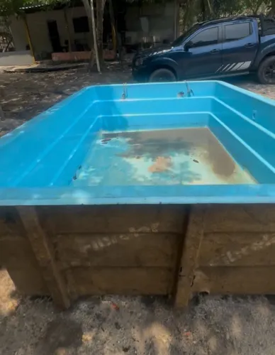 Piscina fibra