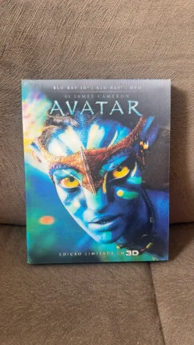 RARO! Blu-ray 3D Avatar - Edição Limitada (2 Discos) - James Cameron